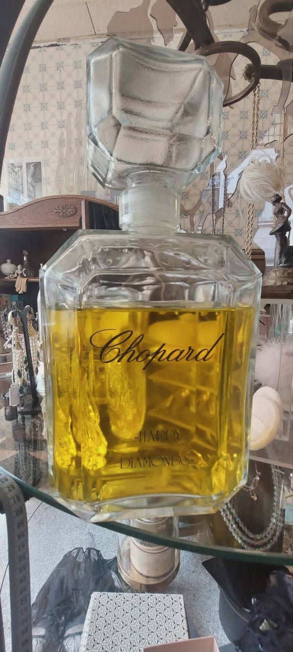 Happy Diamonds – Chopard  Grandeur‑flacon, 30 cm hoog