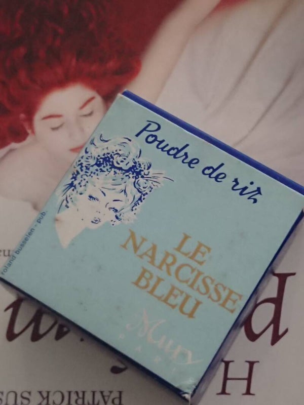 Poudre de Riz – Narcisse Bleu de Mury (ca. 1925) – Vol & met originele omdoos