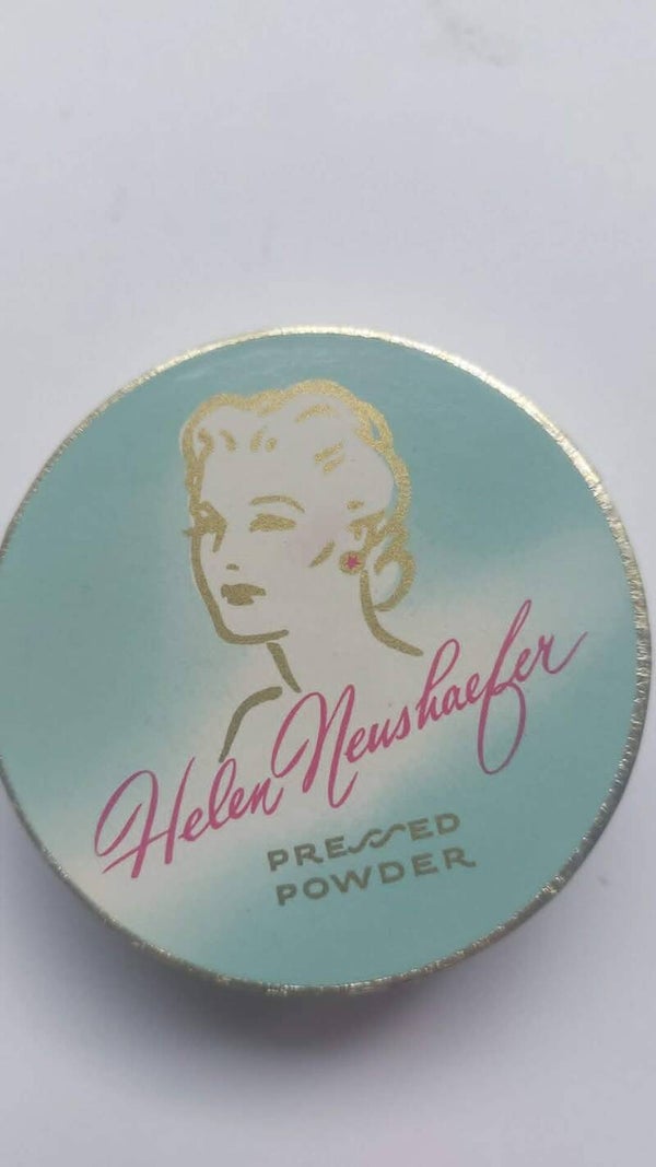 Boîte de Poudre Make Up · Turquoise & Or - Poeder & Dons