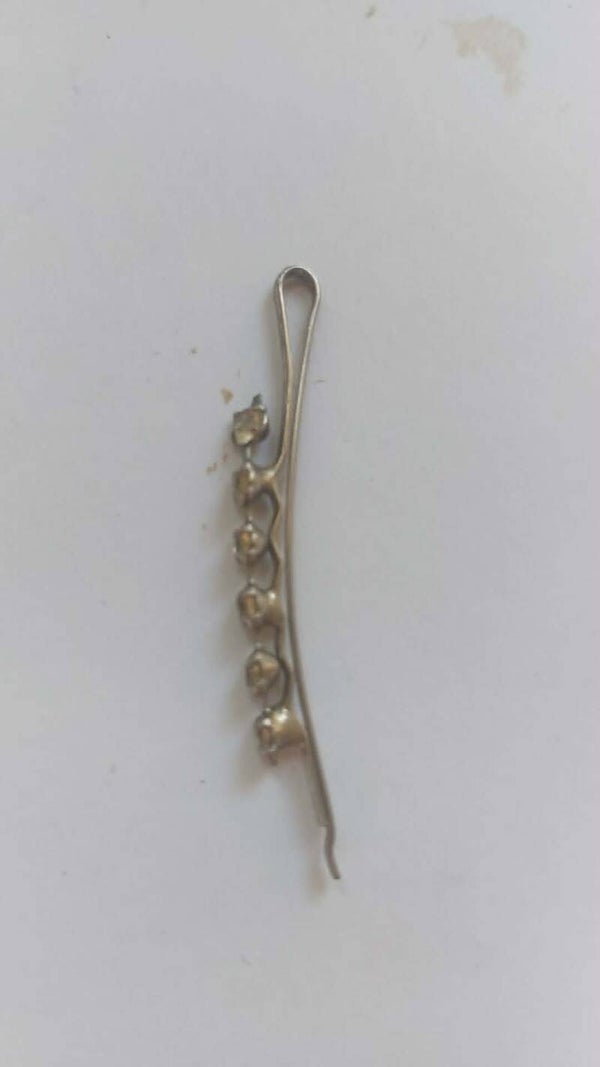 Vintage Strass Haar Schuifje