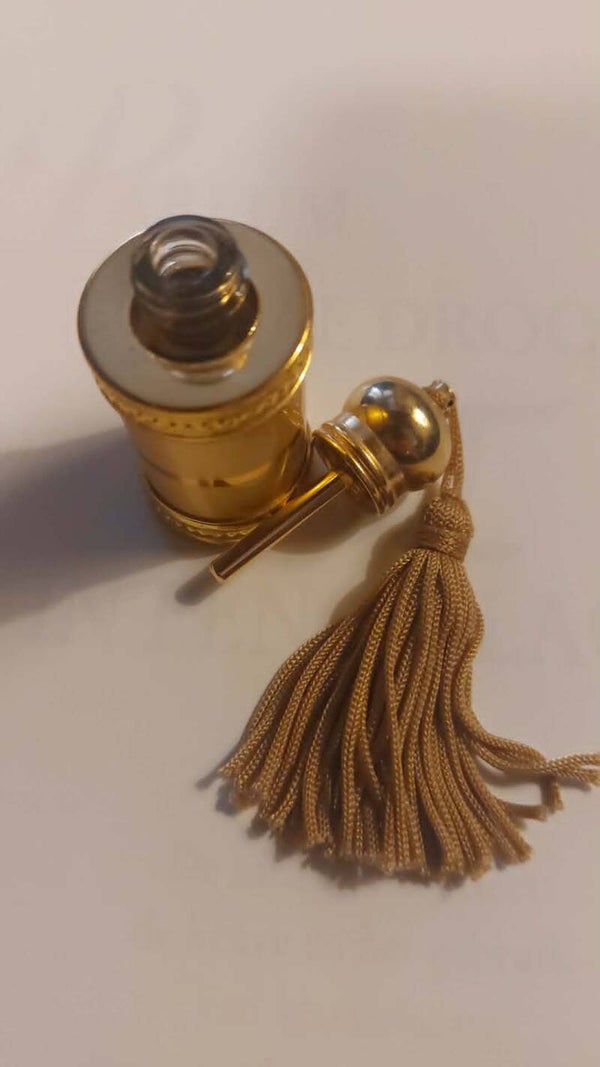 Flaconette Goud met Kwastje – Cleopatra‑Ritueel