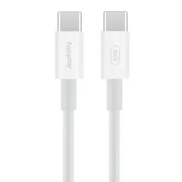 FAIRPLAY Câble 60W USB-C vers USB-C 1m