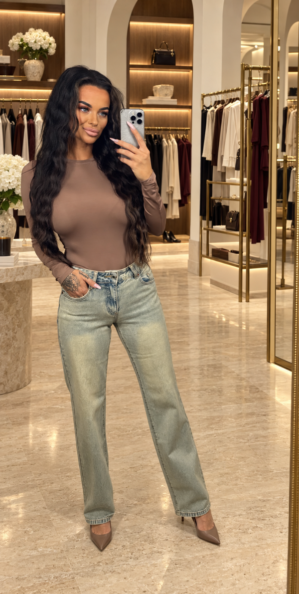 basic travel top light Brown 1009