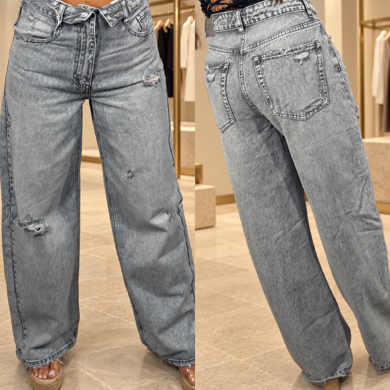QUEEN HEARTS balloon jeans