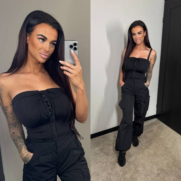 Corset top black