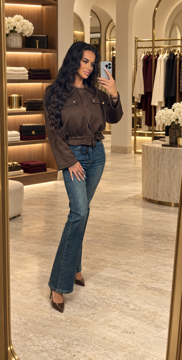 Jacky jacket Brown 1001