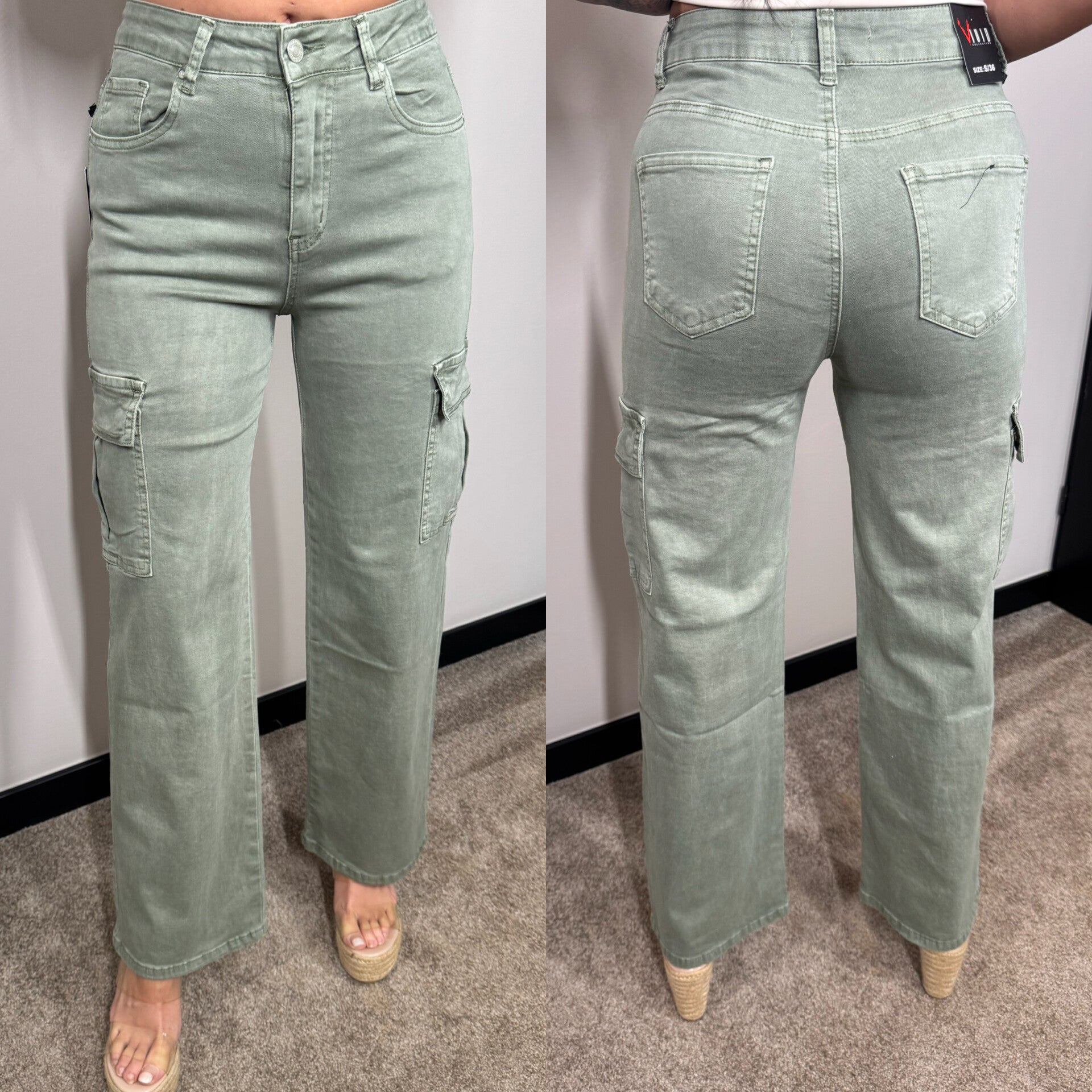cargo broek army