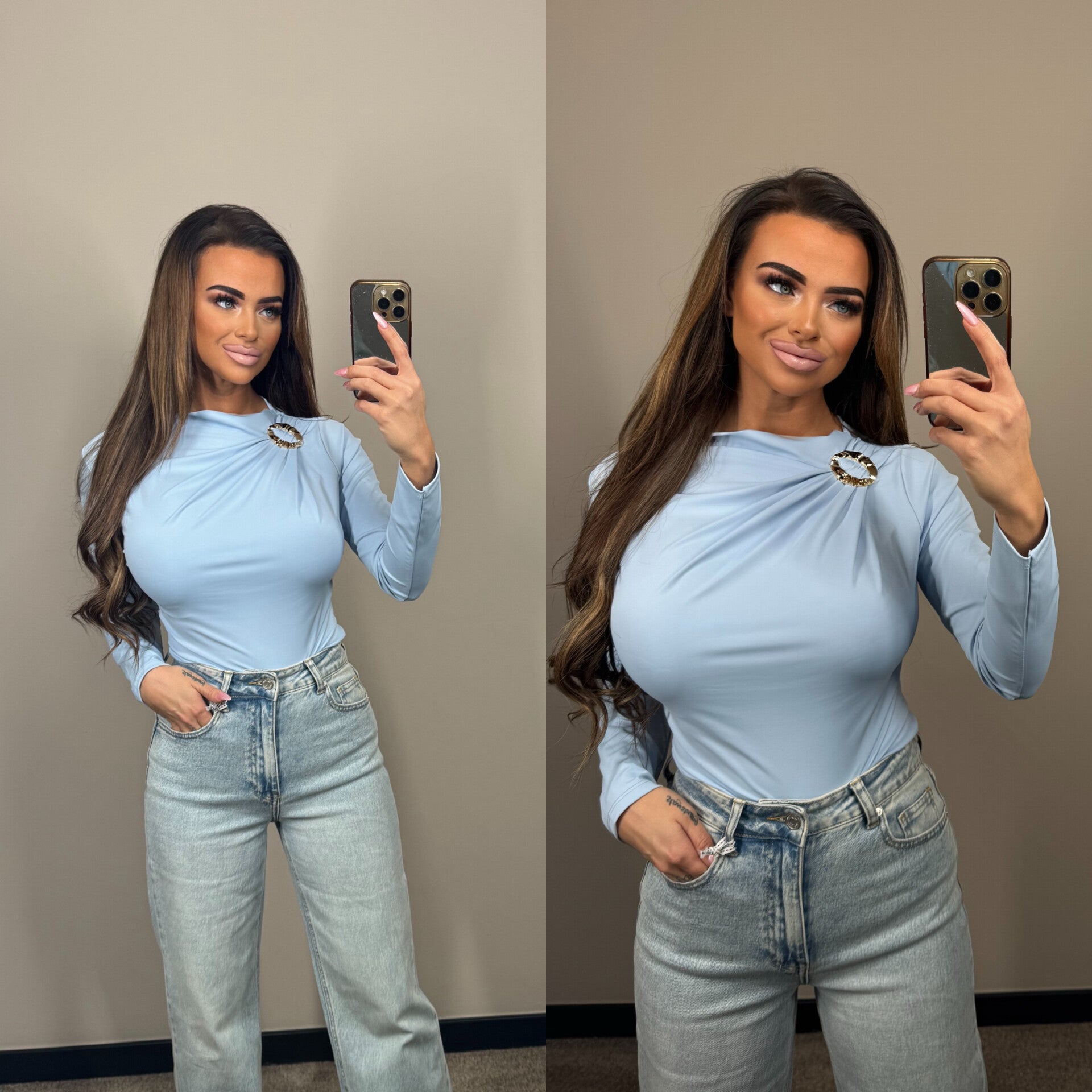 travel top blauw 452