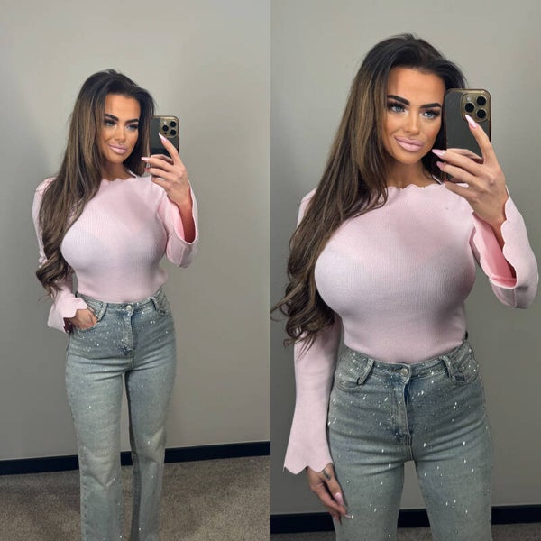 Clara top rose 06101