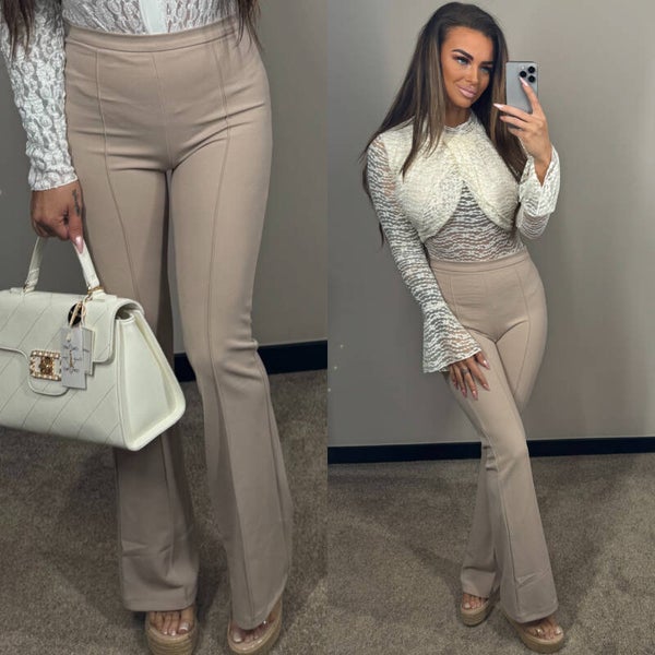 Flair broek beige  590