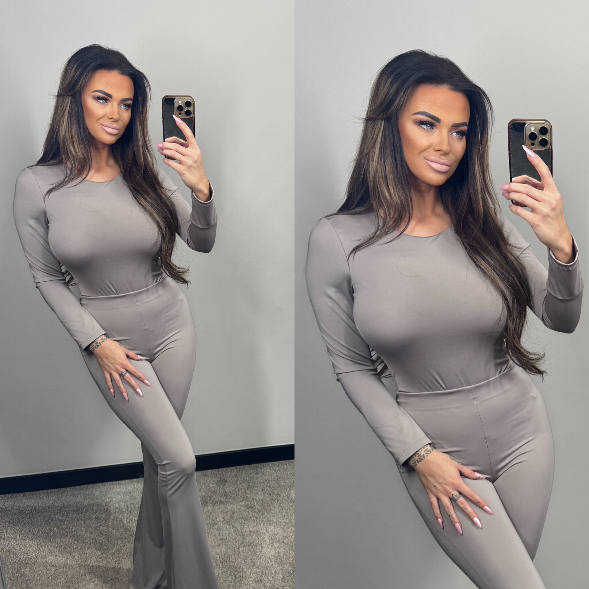 travel body basic taupe 30307