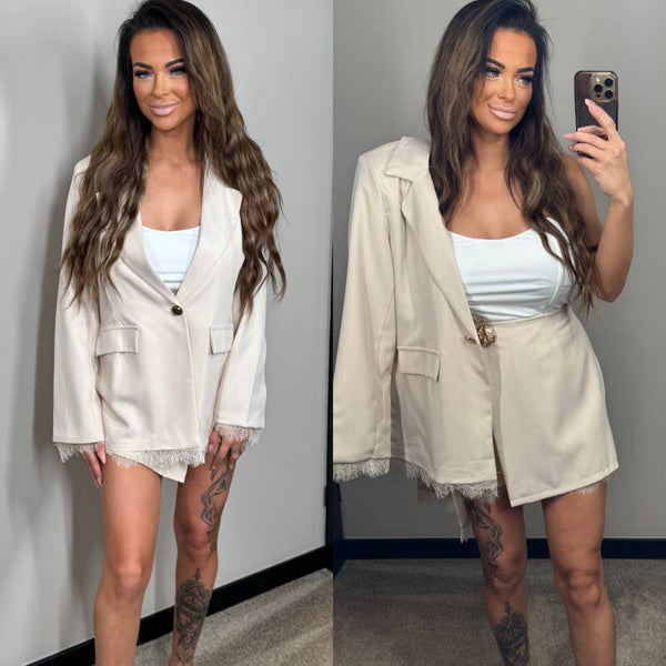 2 delig set beige