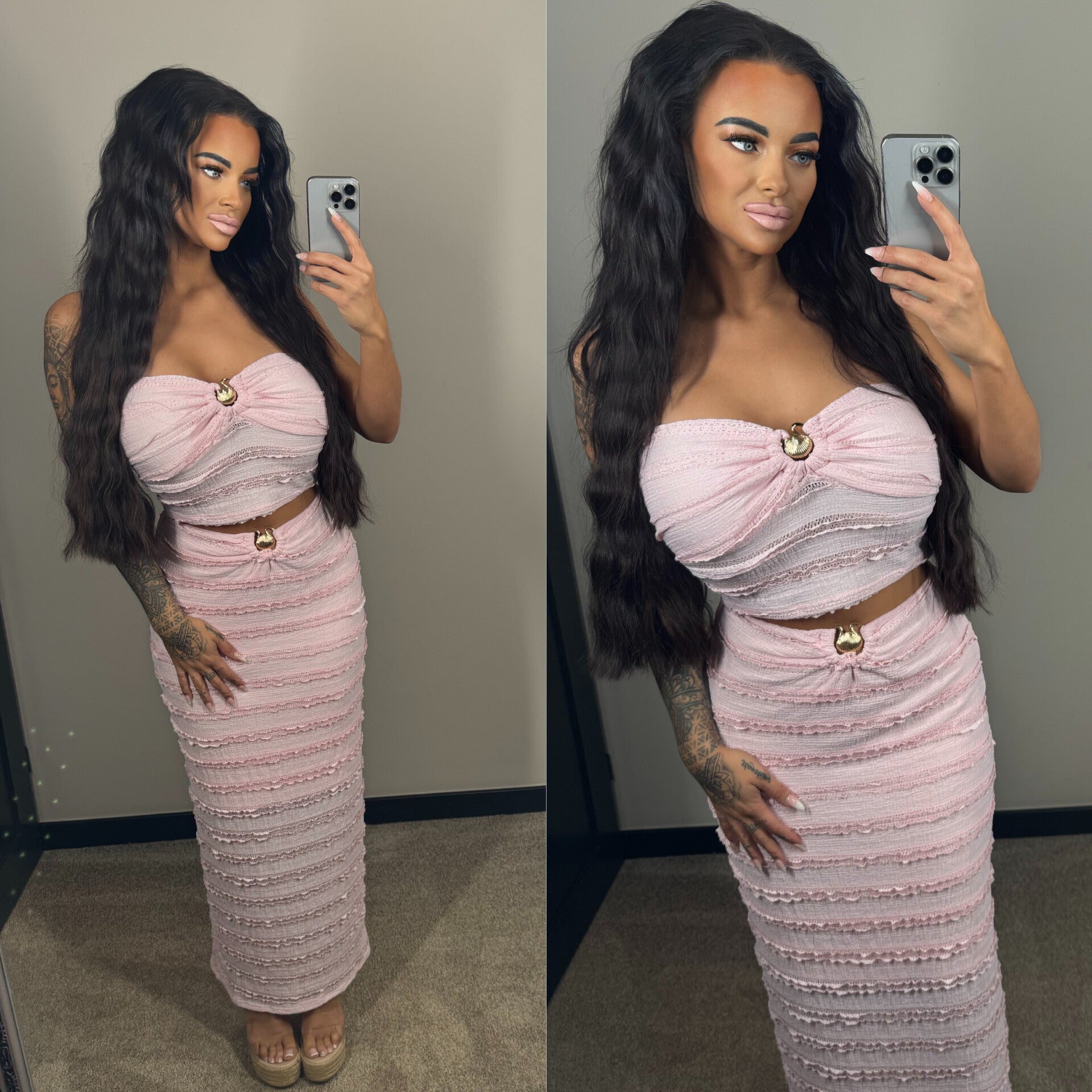 Roze Kristel set