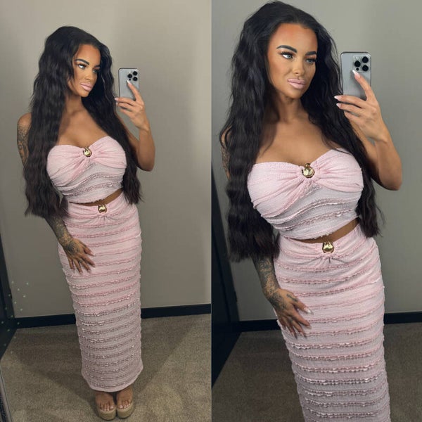 Roze Kristel set