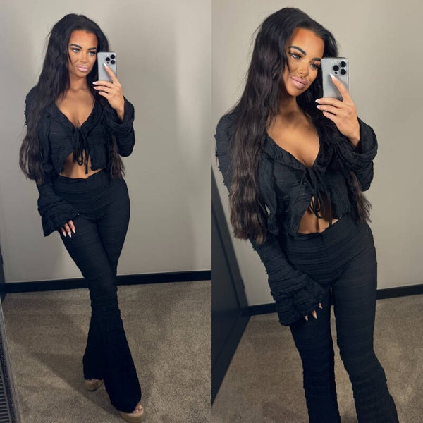 Gina set zwart