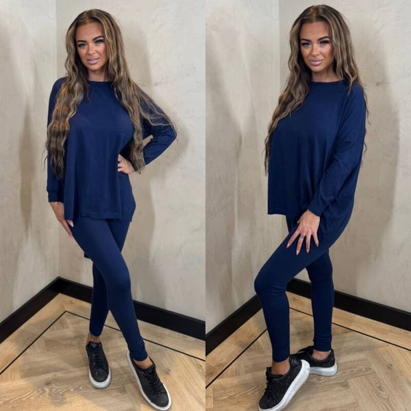 2-PIECES COMFY SET NAVY 9818
