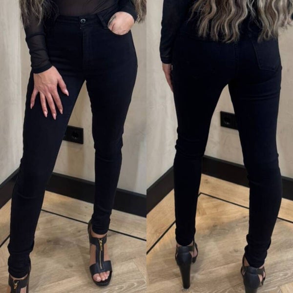 Laulia high waist skinny jeans zwart 5397-10