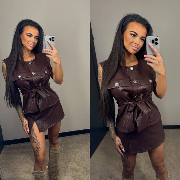 Leather Hills set 1000 red