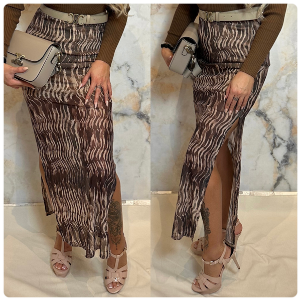 rok bruin/beige 23025-1