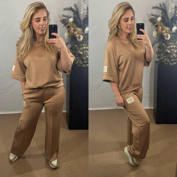 Comfy set life isn’t perfect camel