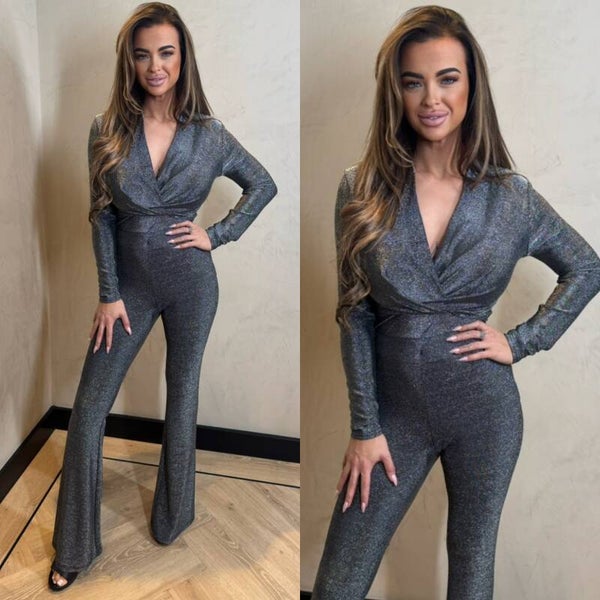 Glitter body party knoop zilver 230033