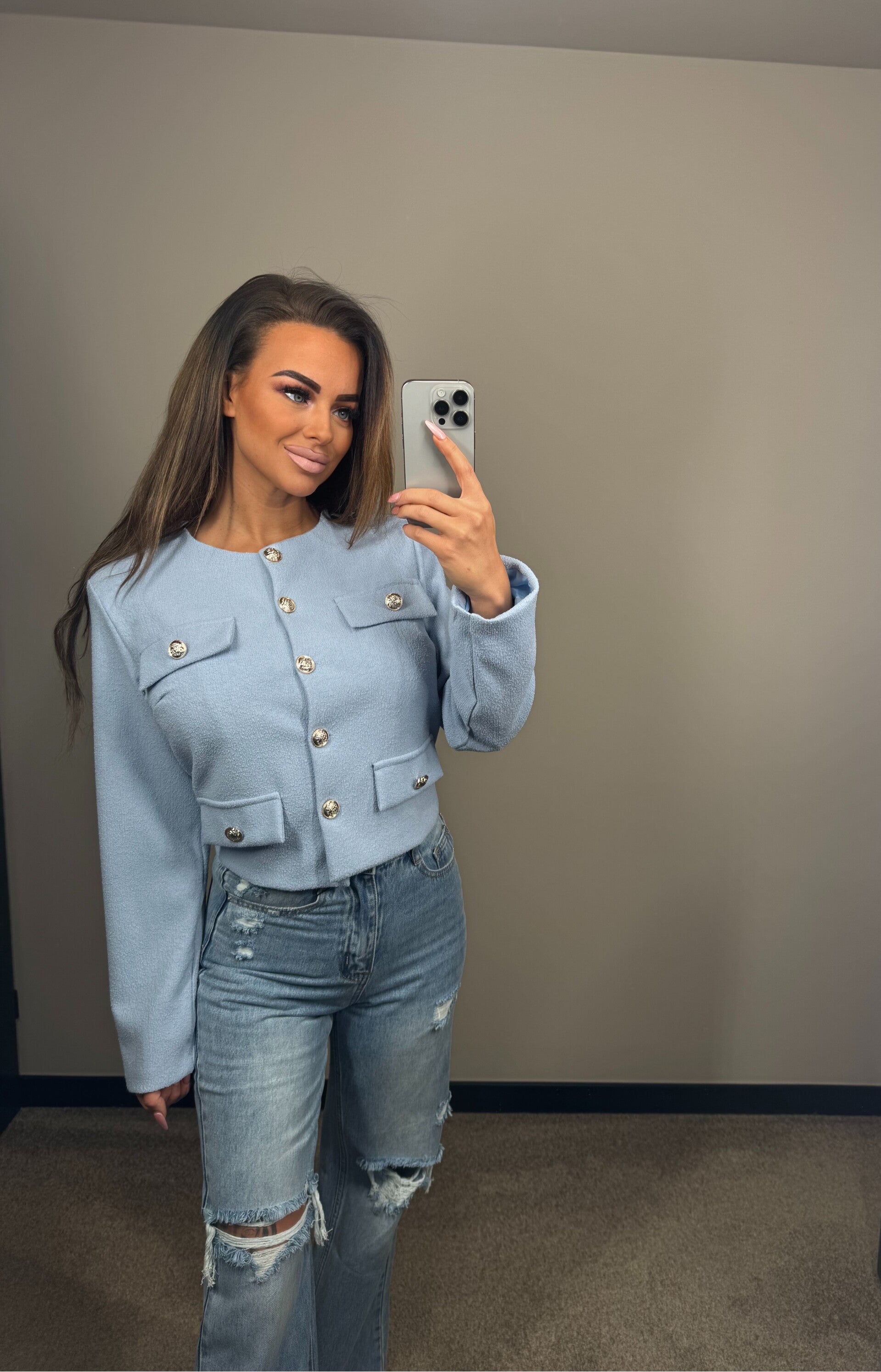 DREAM CHASER JACKET BLAUW