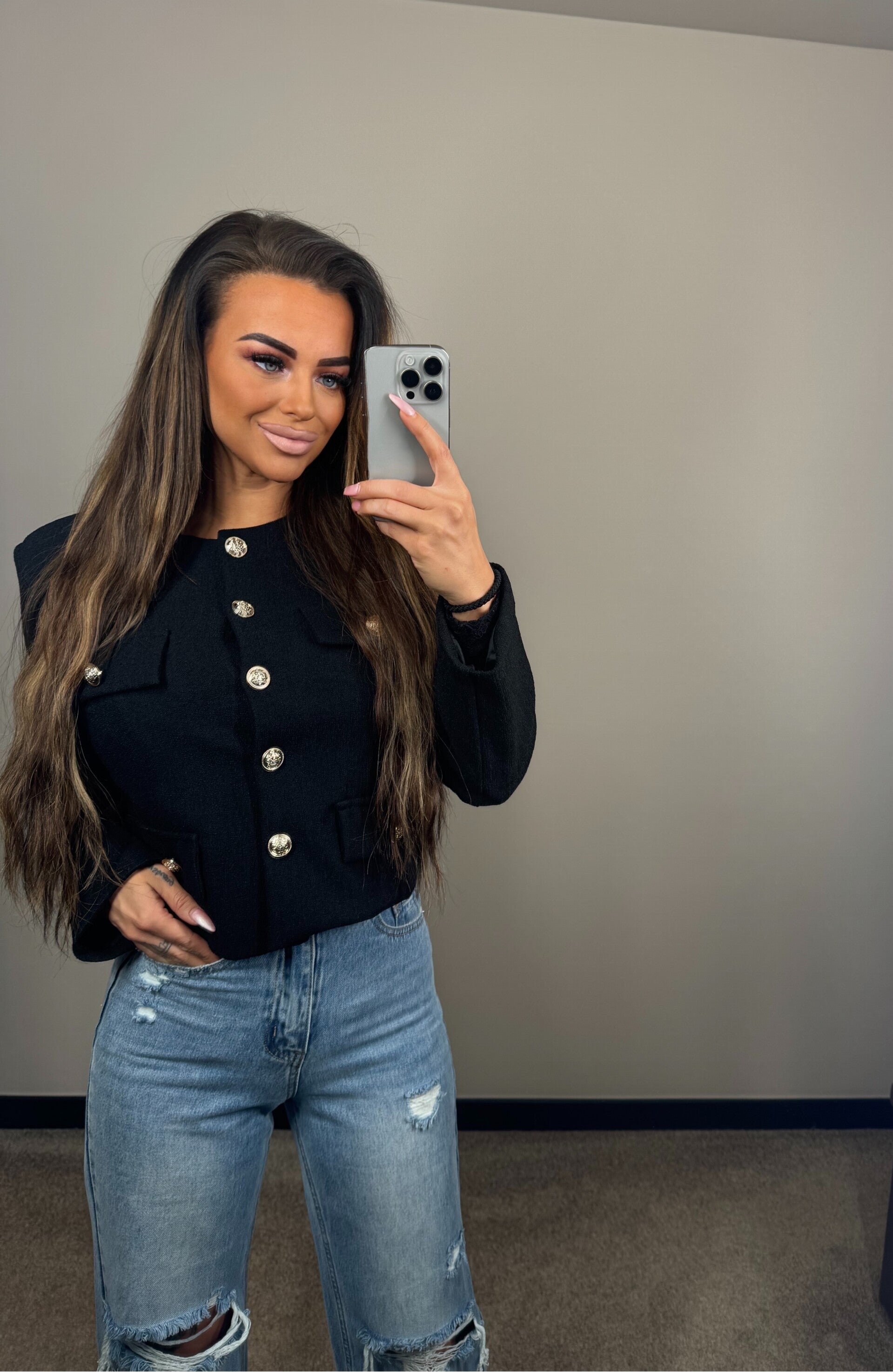 DREAM CHASER JACKET ZWART