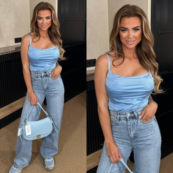 Diva Joly waterval body 30761 babyblauw