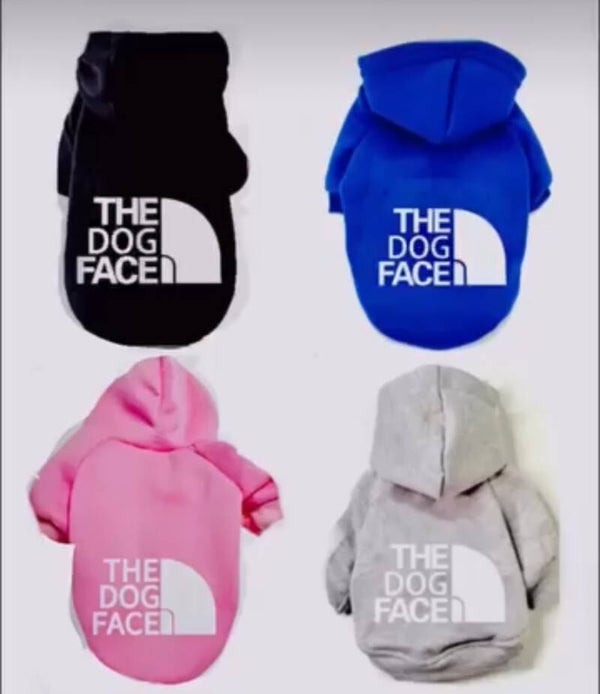 The Dog Face Dog Hoodies