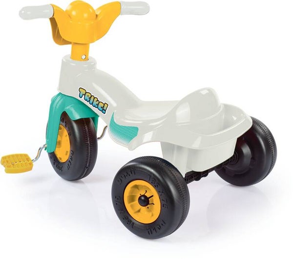 Dolu Trike Driewieler Wit/Blauw/Geel 49x42x60cm