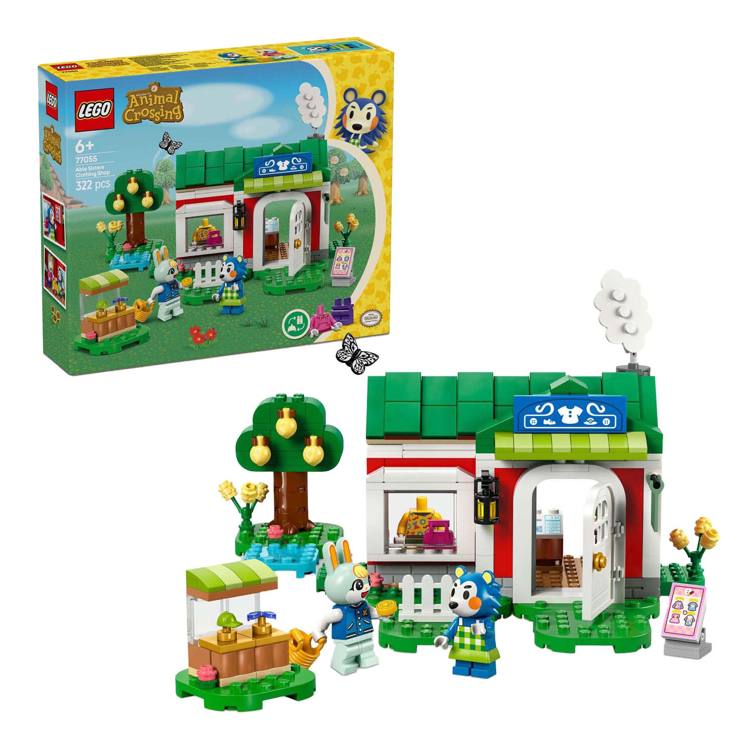 LEGO Animal Crossing 77055 kleermakerij van de Zusjes Able