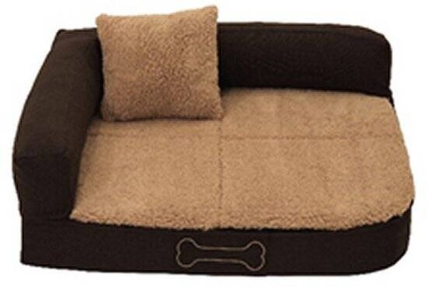 Pallina Orthopedisch Hondenkussen 80x60x25 cm Bruin/Beige