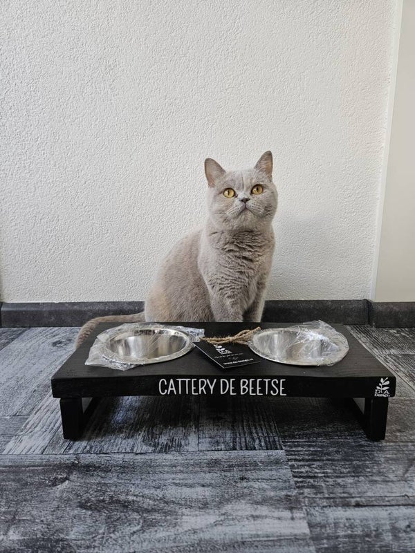 Staal Black Wash met naam (Maat S)