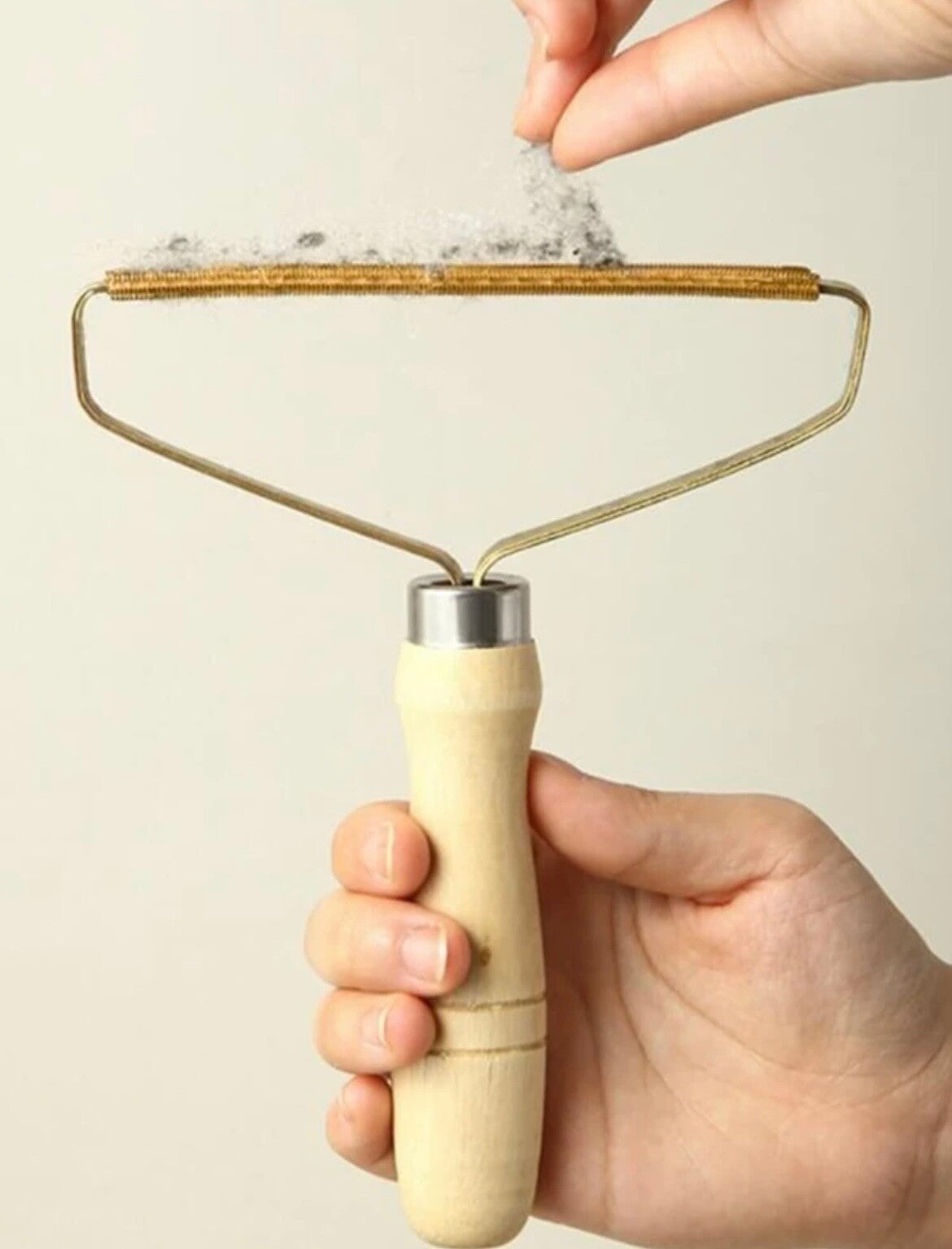 Haar/pluisverwijderaar hout