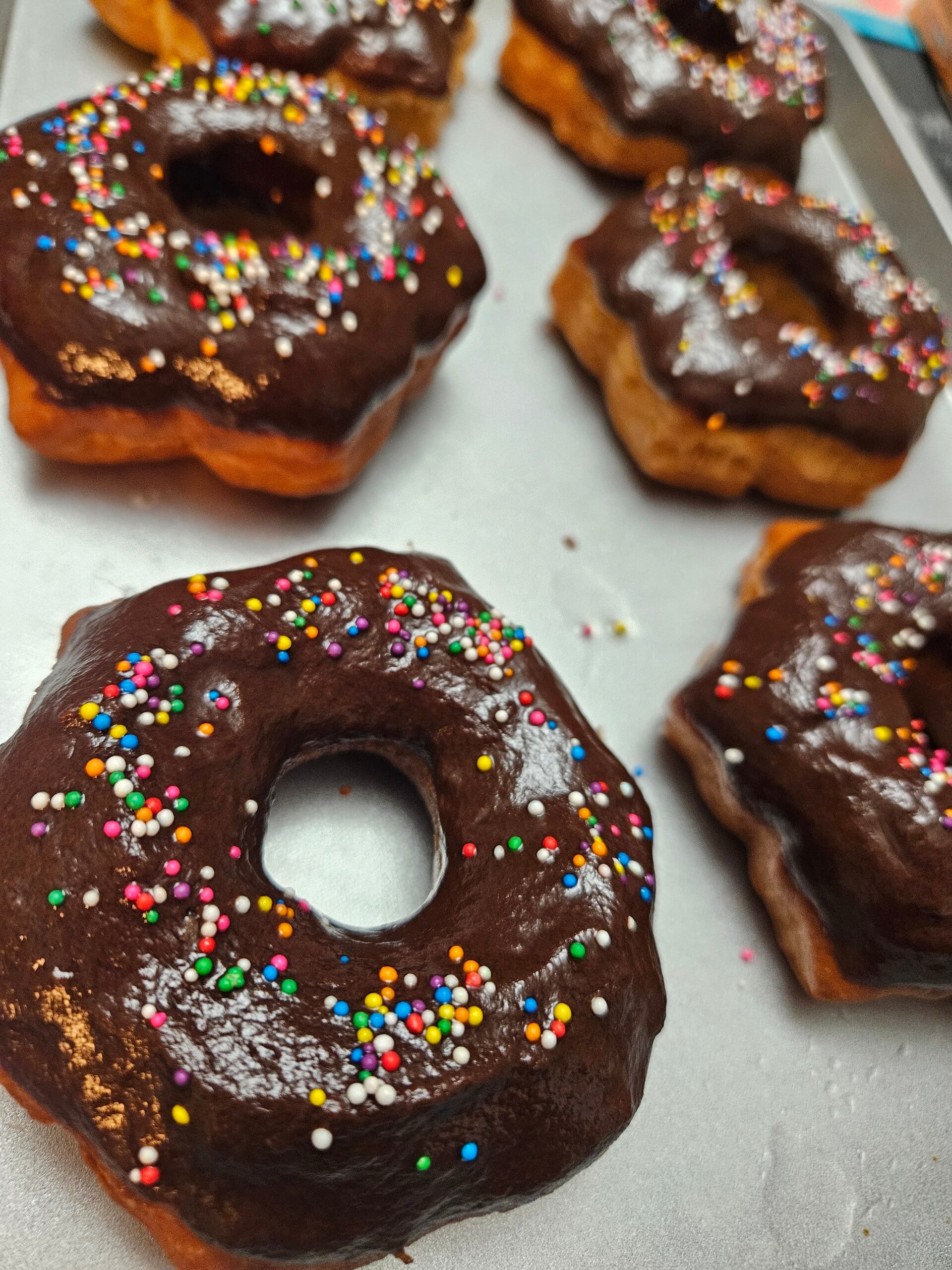 5 Chocolate Covered Donuts