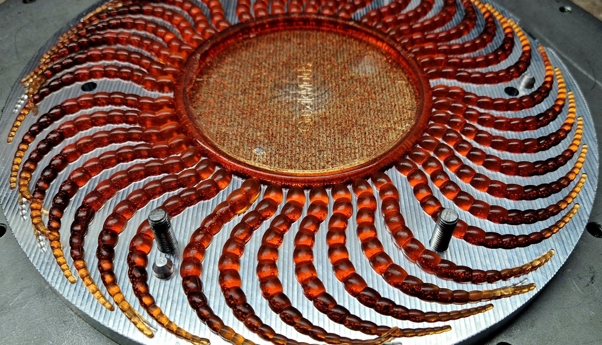 VS Curly Tail 65mm Motoroil /KupferGlitter