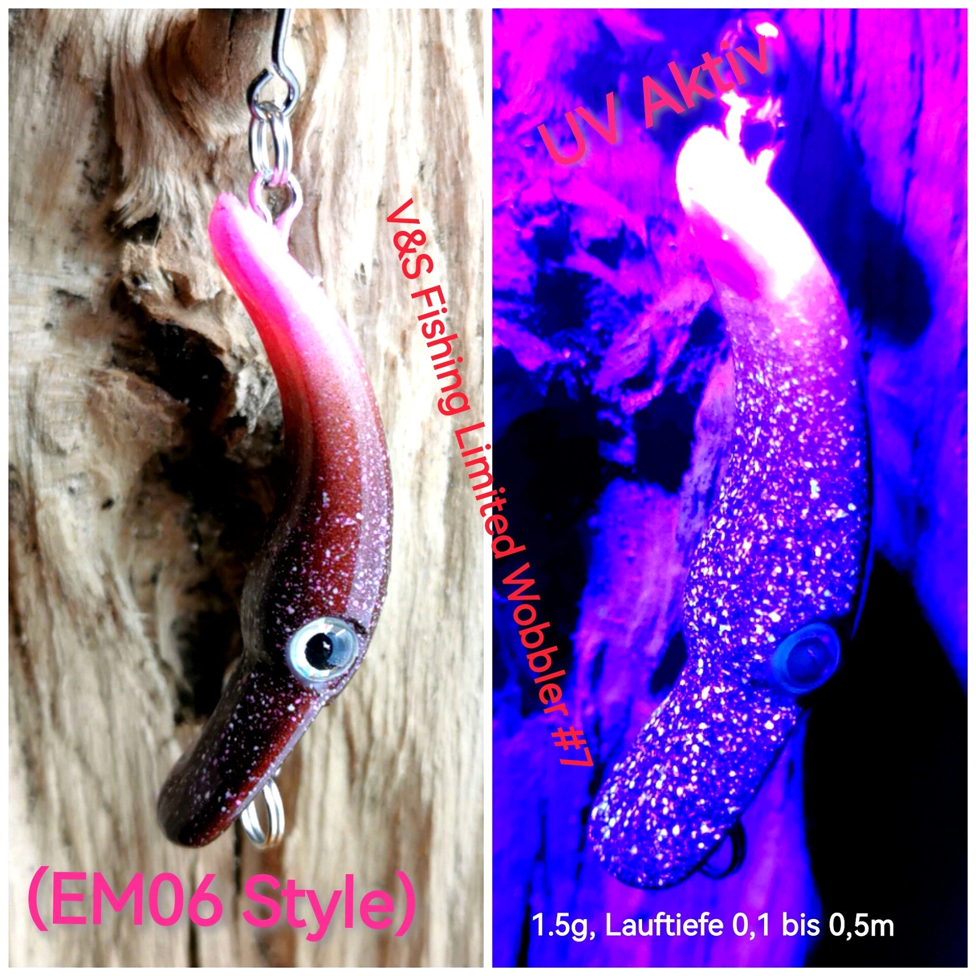 Limited Wobbler 1.5g UV #7