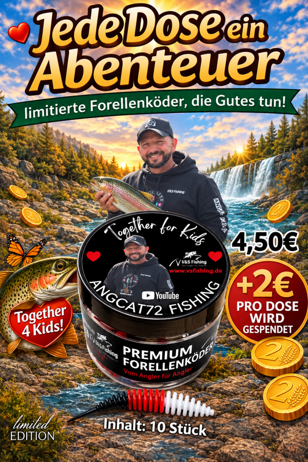Limited Köder "Together 4 Kids" by VS Fishing