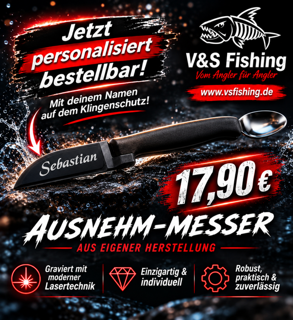 Ausnehm-Messer personalisiert mit Namen