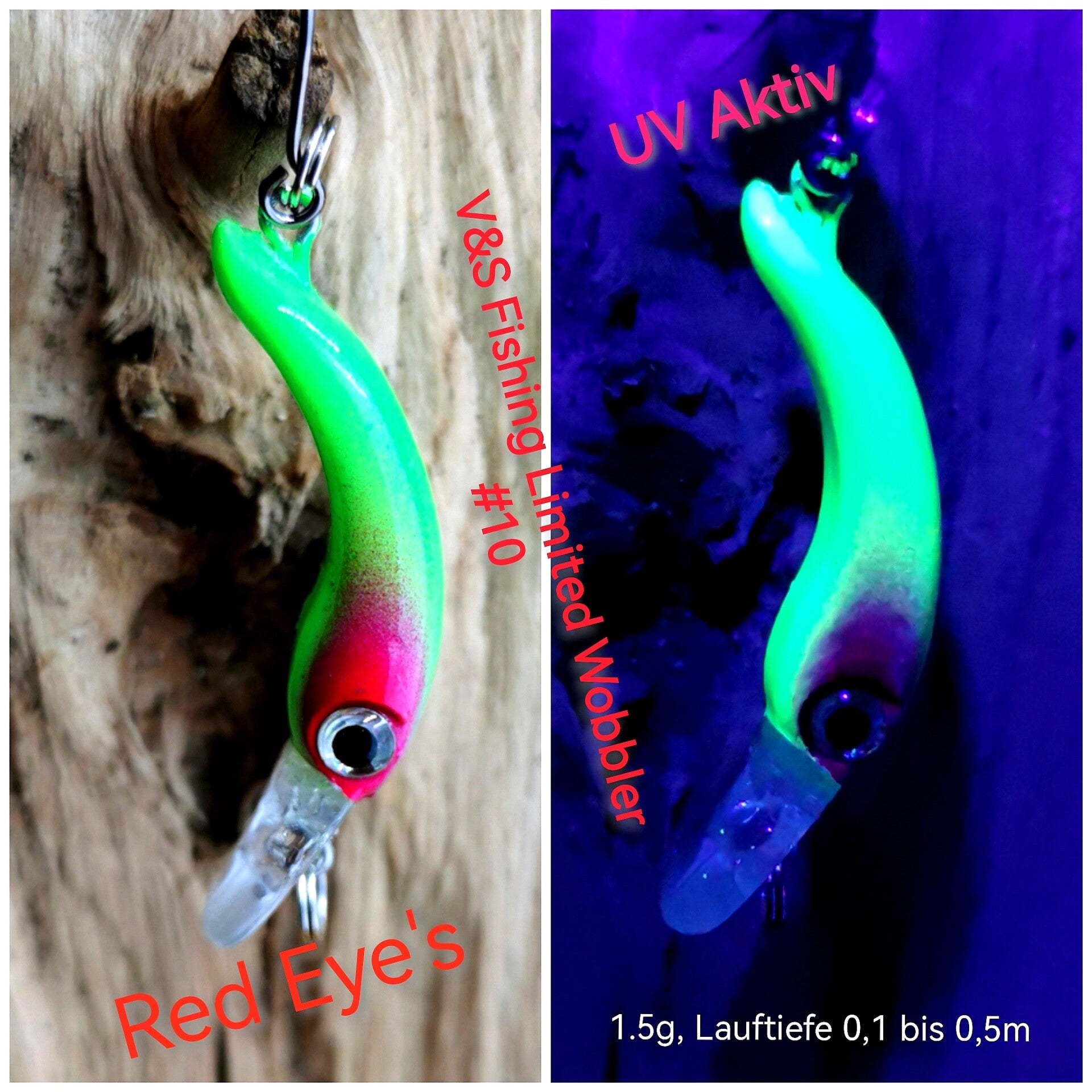 Limited Wobbler 1.5g UV #10