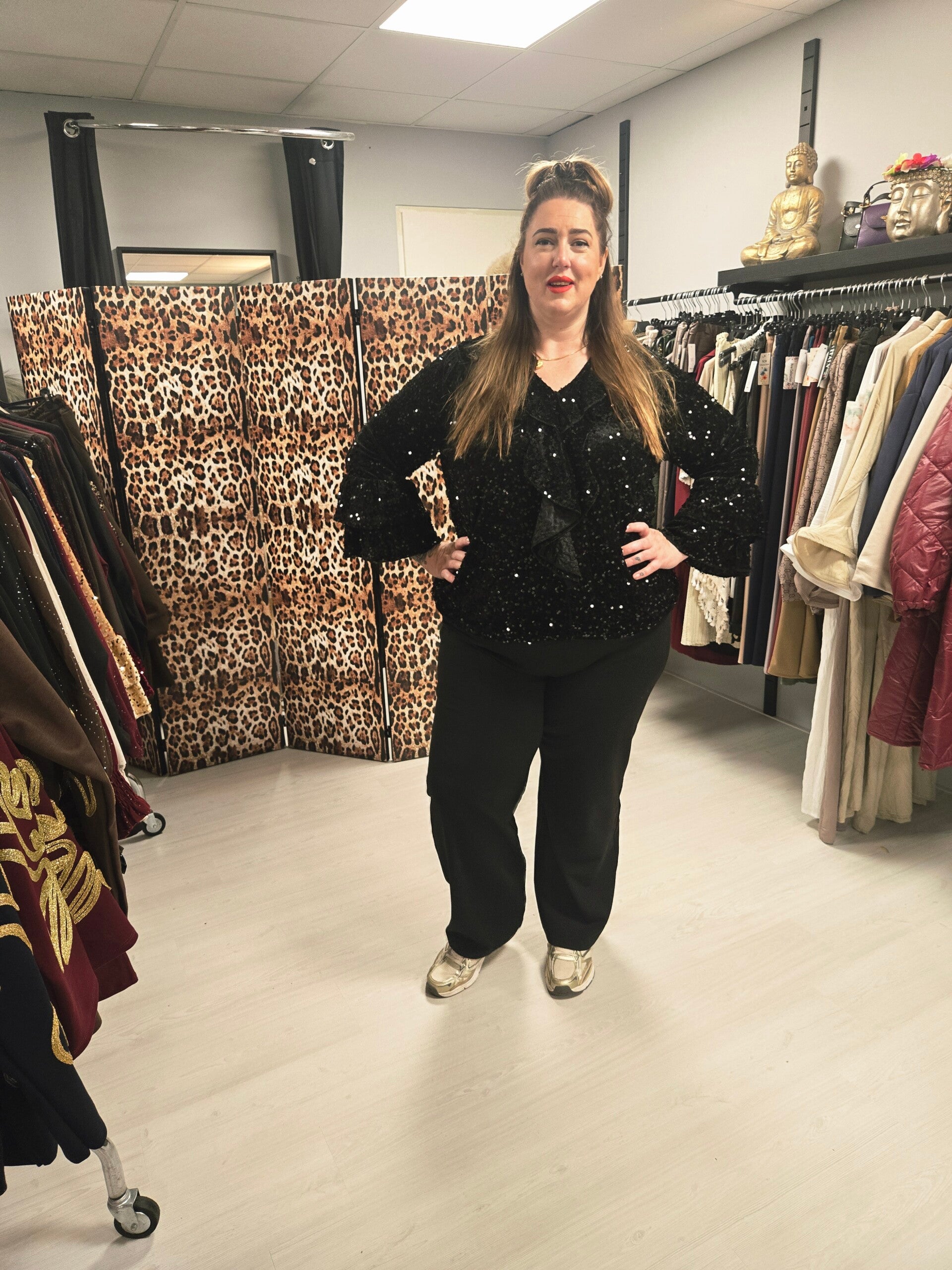 Ultimate glitter blouse 032