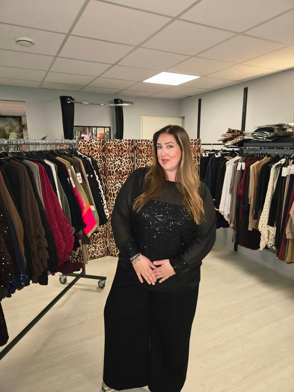 065 STUNTJE bam kerst blouse