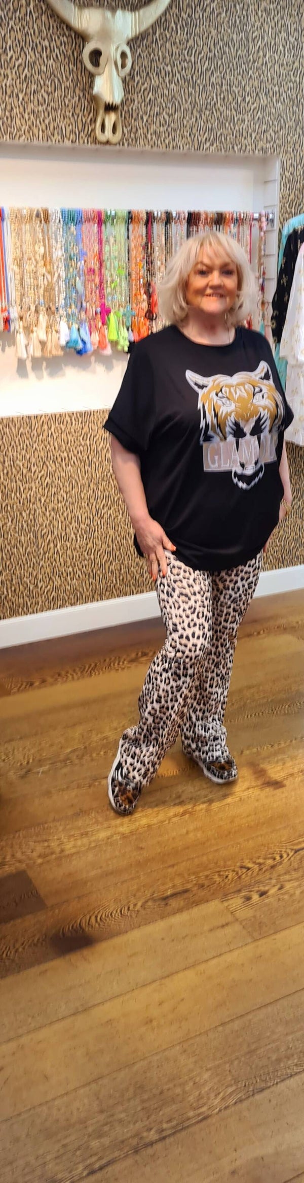 Flair broek panter Italië