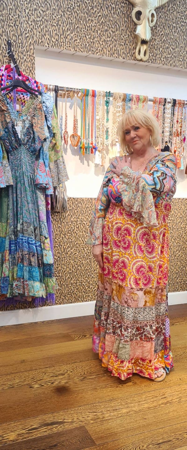 STUNTJE ibiza chic boho dress