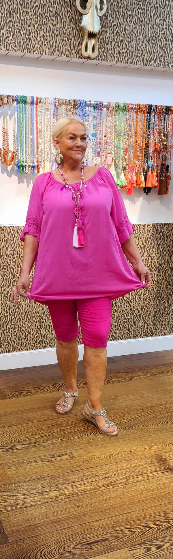 STUNTJE Beach summer blouse