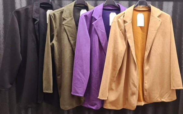 STUNTJE Colbert Suedine