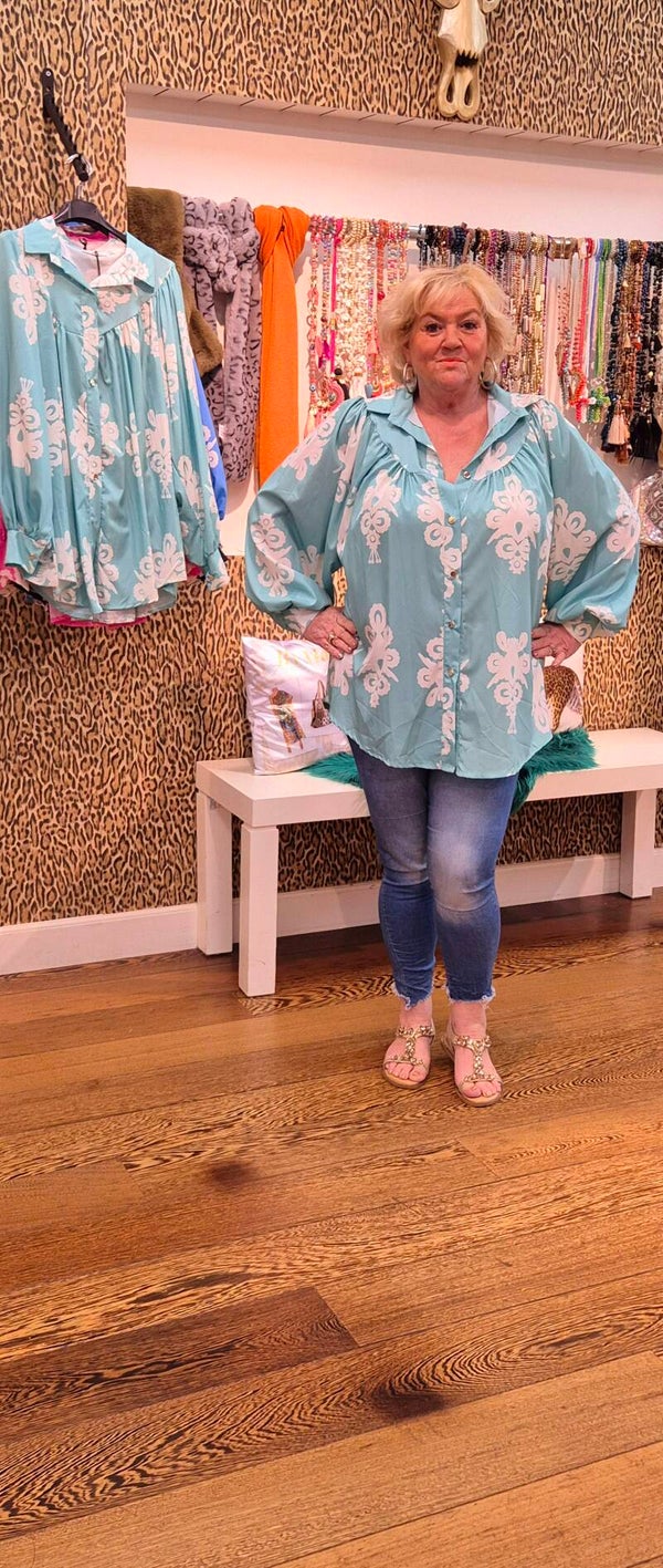 STUNTJE A LIJN blouse barok