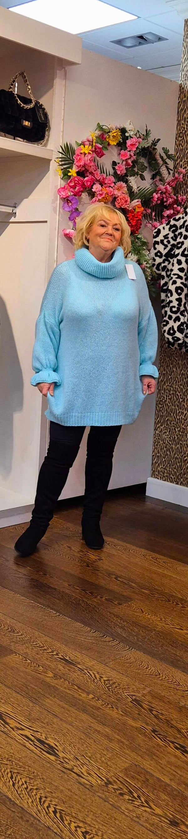 Nieuwe collectie trui col