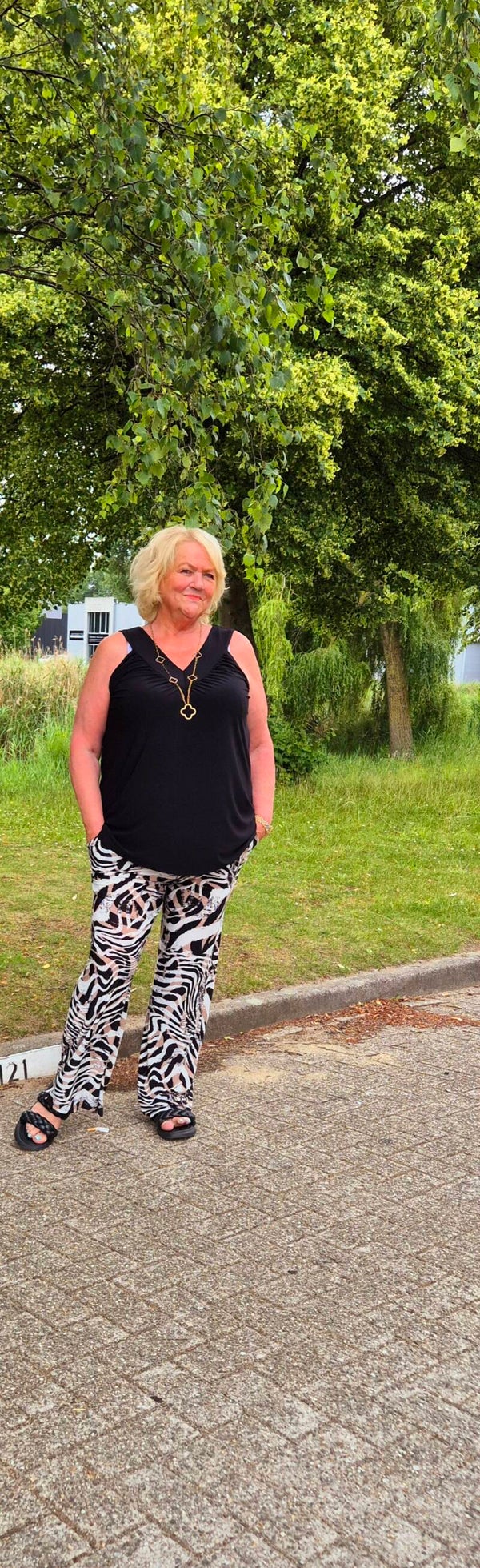 STUNTJE Travel broek grande