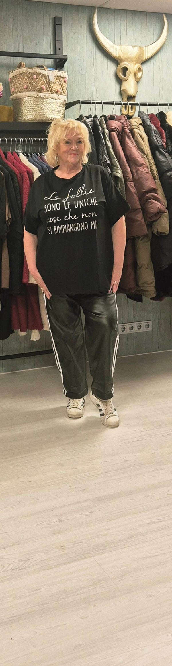 Leatherlook jogger stripes grande 8